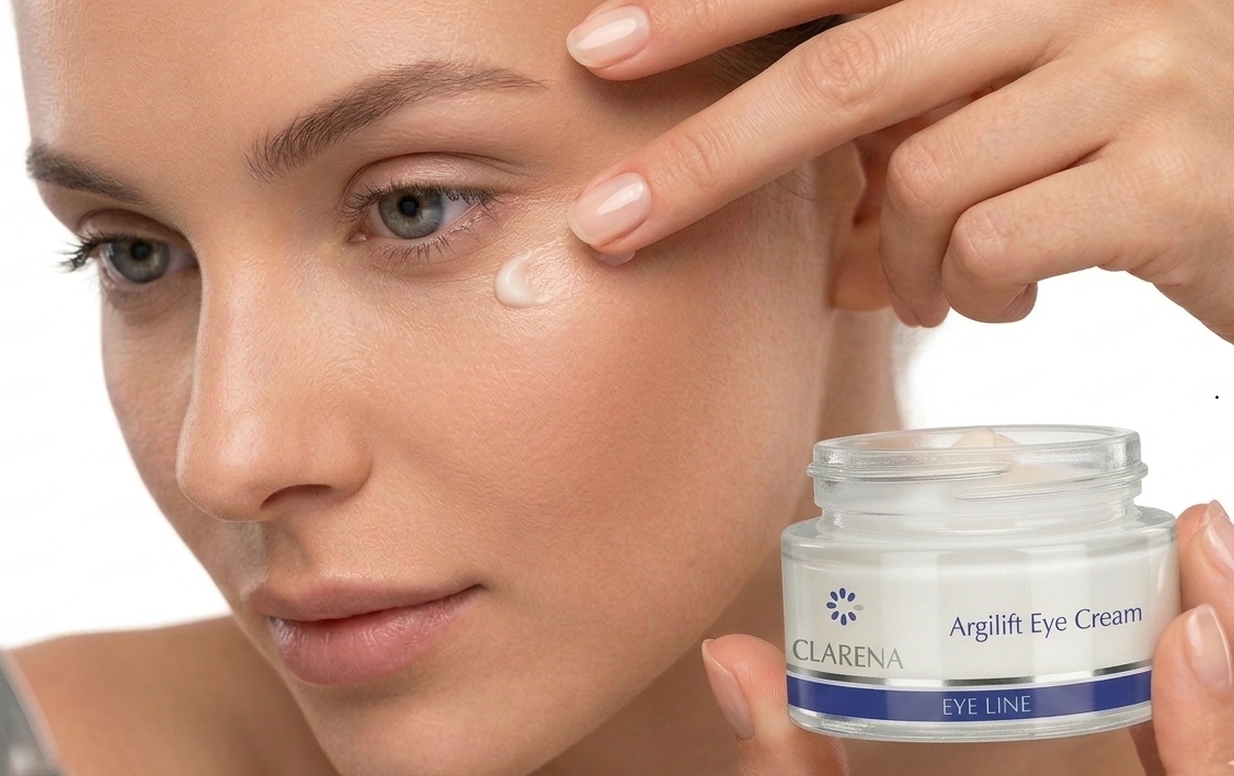 Clarena Argilift Eye Cream Krém pod oči Peptidy Vrásky Stíny Napětí
