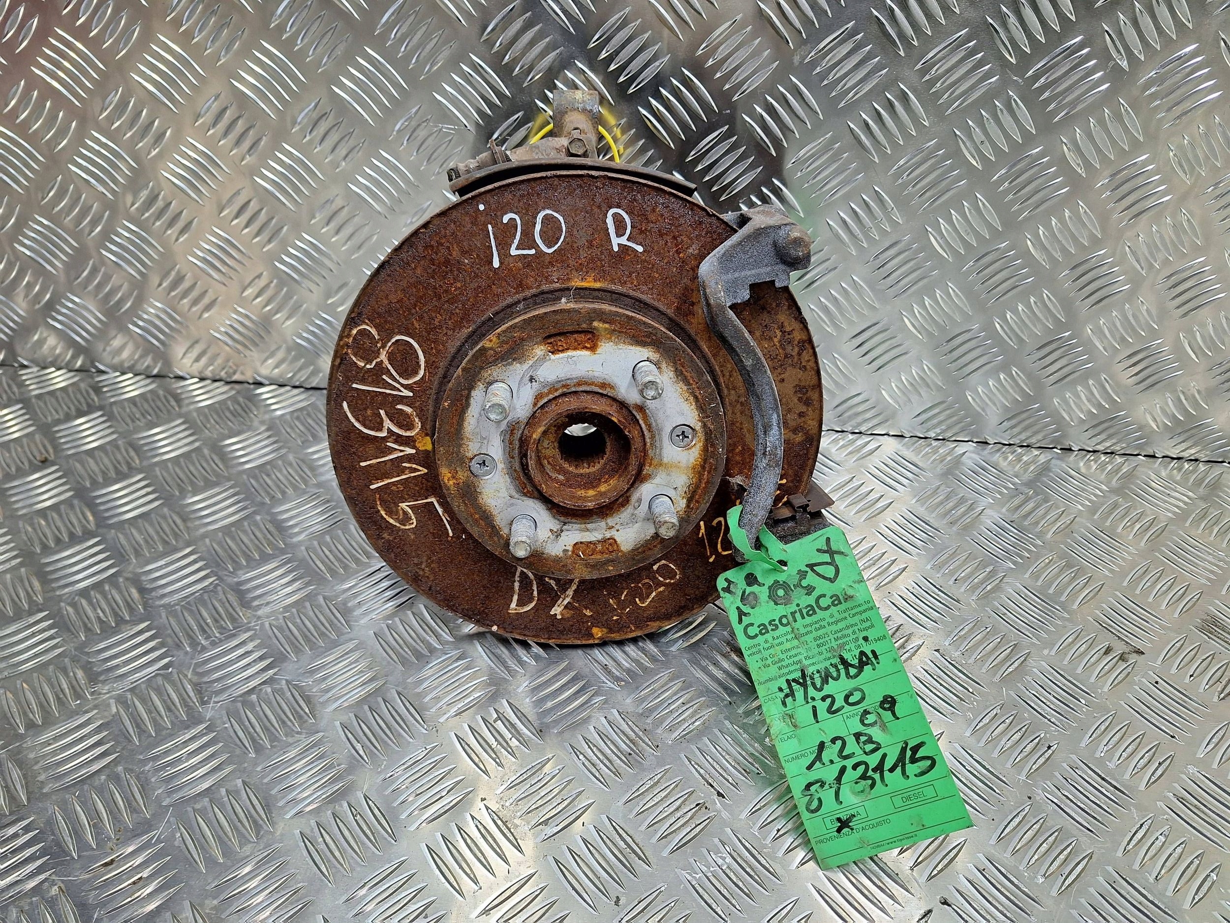 swing right front HYUNDAI i20 and 08-14 1.2 B