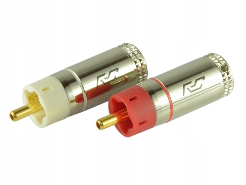 

2szt. Wtyk Rca Z Miedzi I Miedzi CuTe Kabel Do 8,5