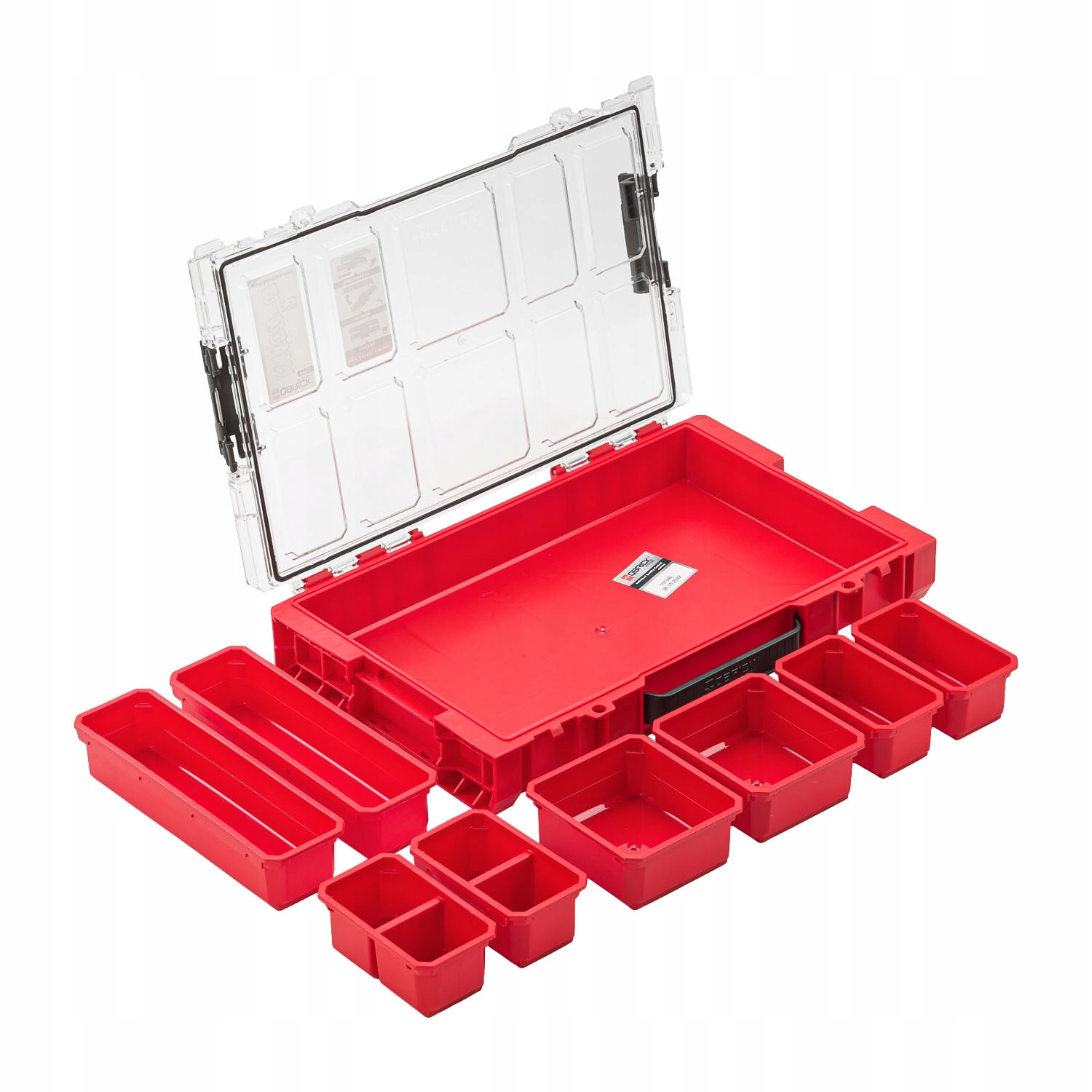 Modułowy organizer z kubełkami QBRICK RED PRO 100 Pojemność 5 l