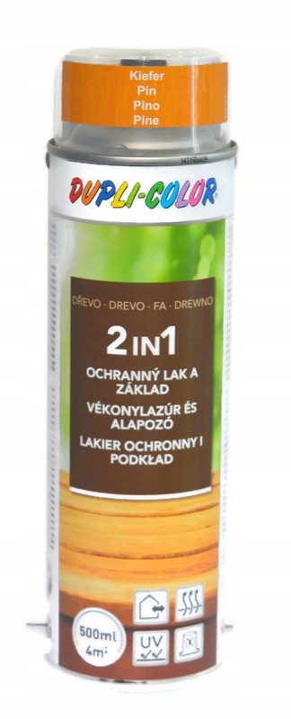 

Motip Lakierobejca Sosna Spray 500ML 2 w 1 Bejca