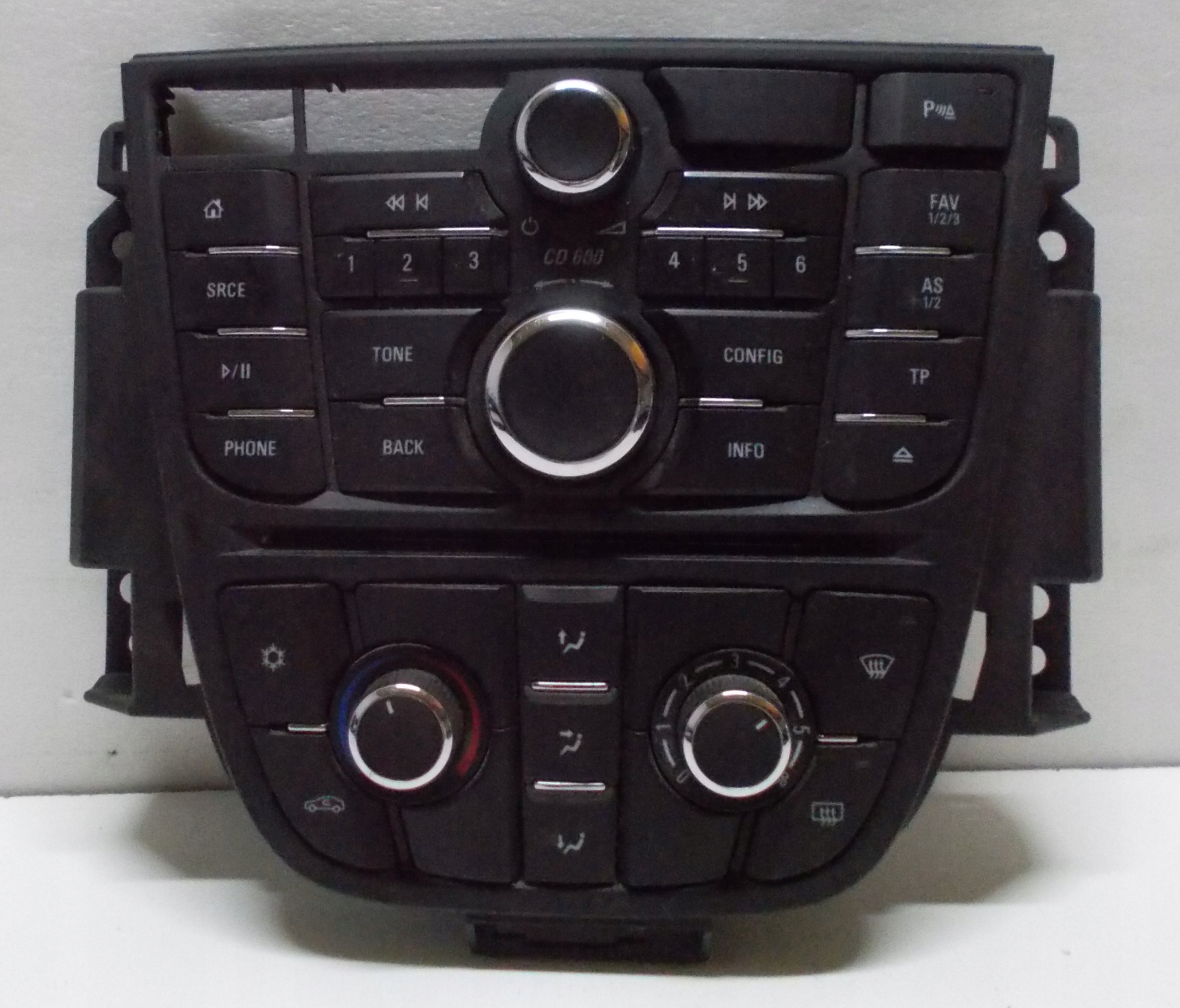 OPEL ASTRA J 14R PANEL Bedienteil RADIEM 13397126