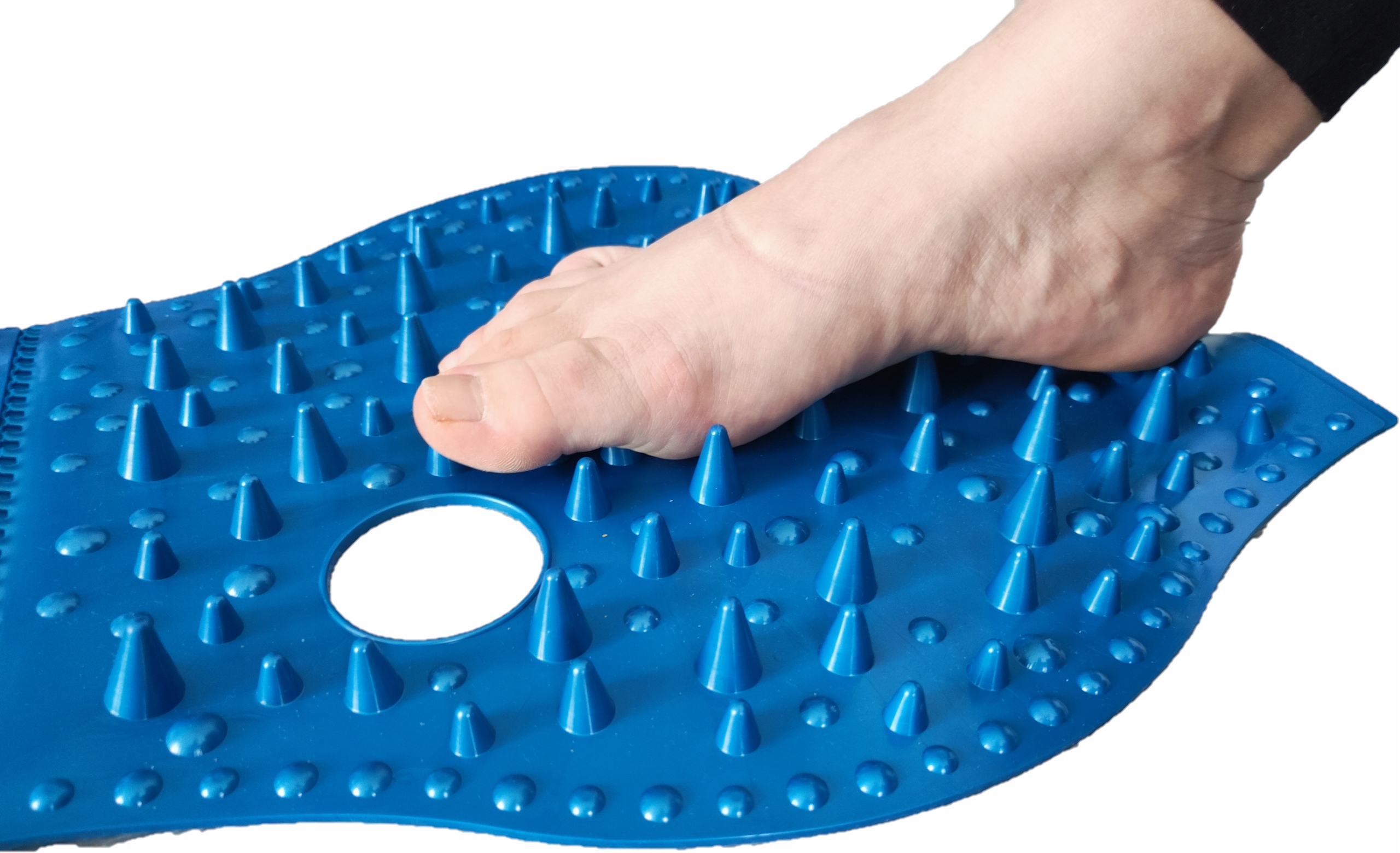 Mata jeżyk do masażu korekcyjna masująca na płaskostopie składana 100x30cm