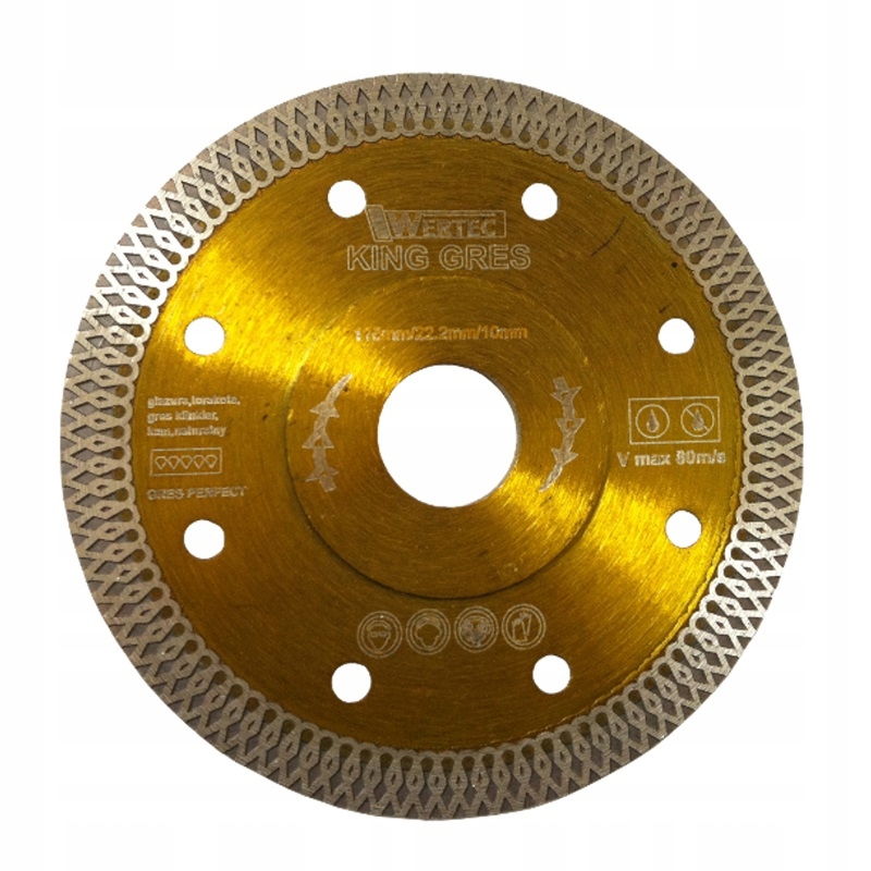 

Tarcza Diamentowa King Gres Wertec 115mm