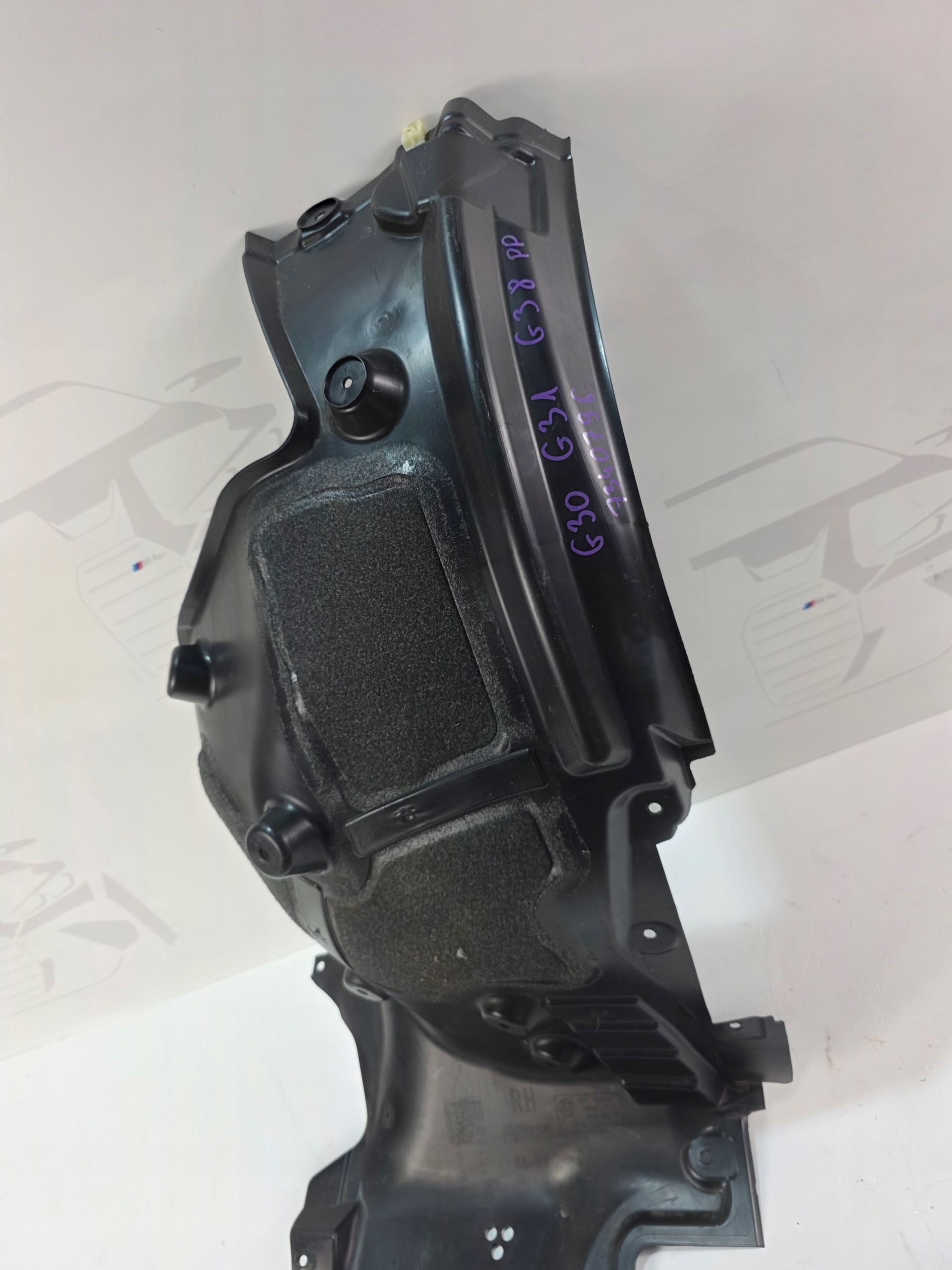 mudguard right front part rear BMW 5 G30 G31 G38 7340796