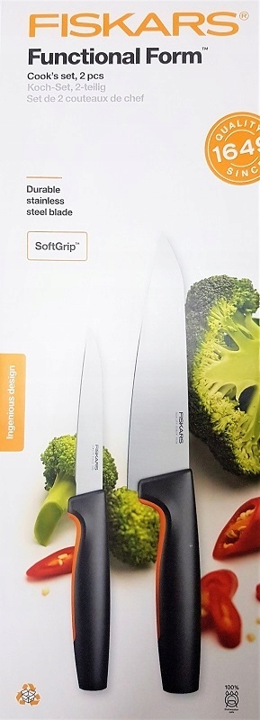 

Fiskars Zestaw 2 noży 1057557 Szefa Kuchni obieran