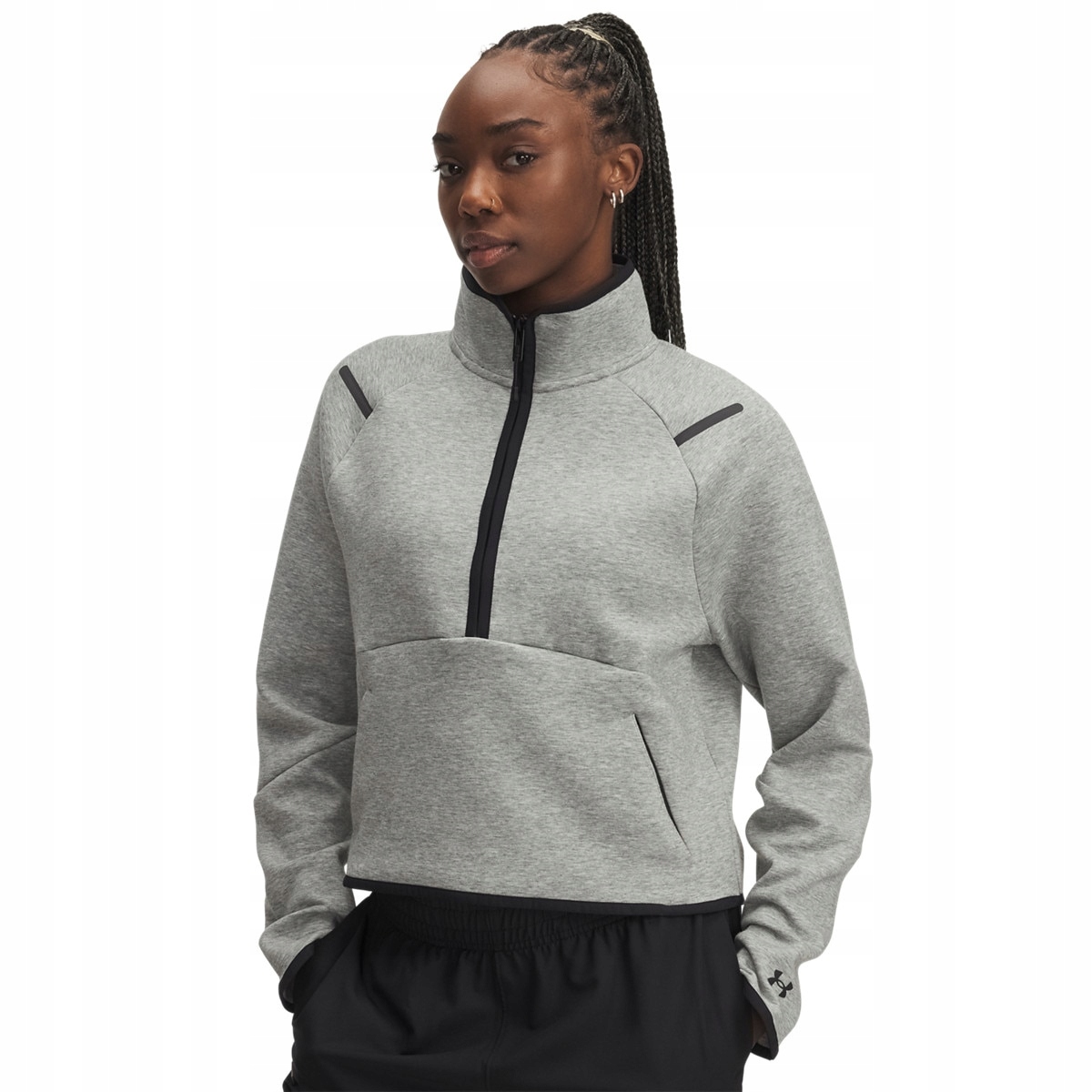Damska bluza dresowa Under Armour Ua Unstoppable Fleece szara S