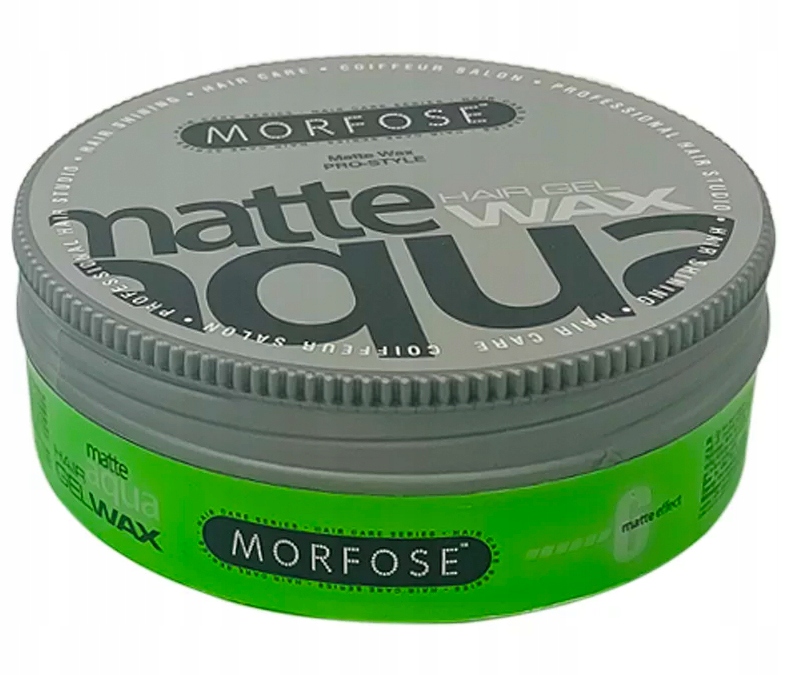 

Morfose Wosk Matte Aqua Hair Wax Green 175ML