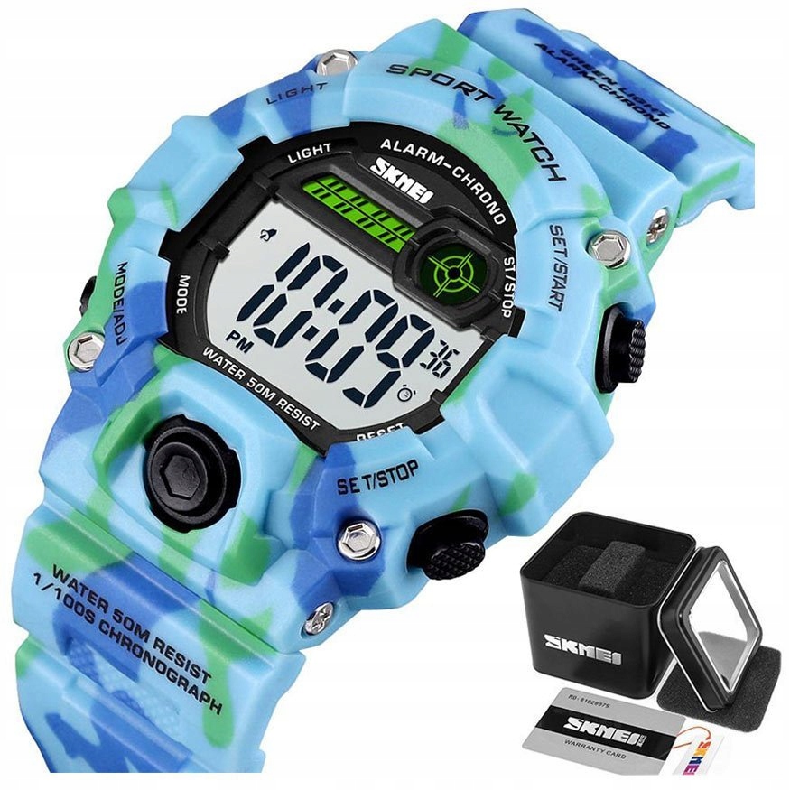 

Zegarek Dziecięcy Skmei 1484 moro blue Datownik