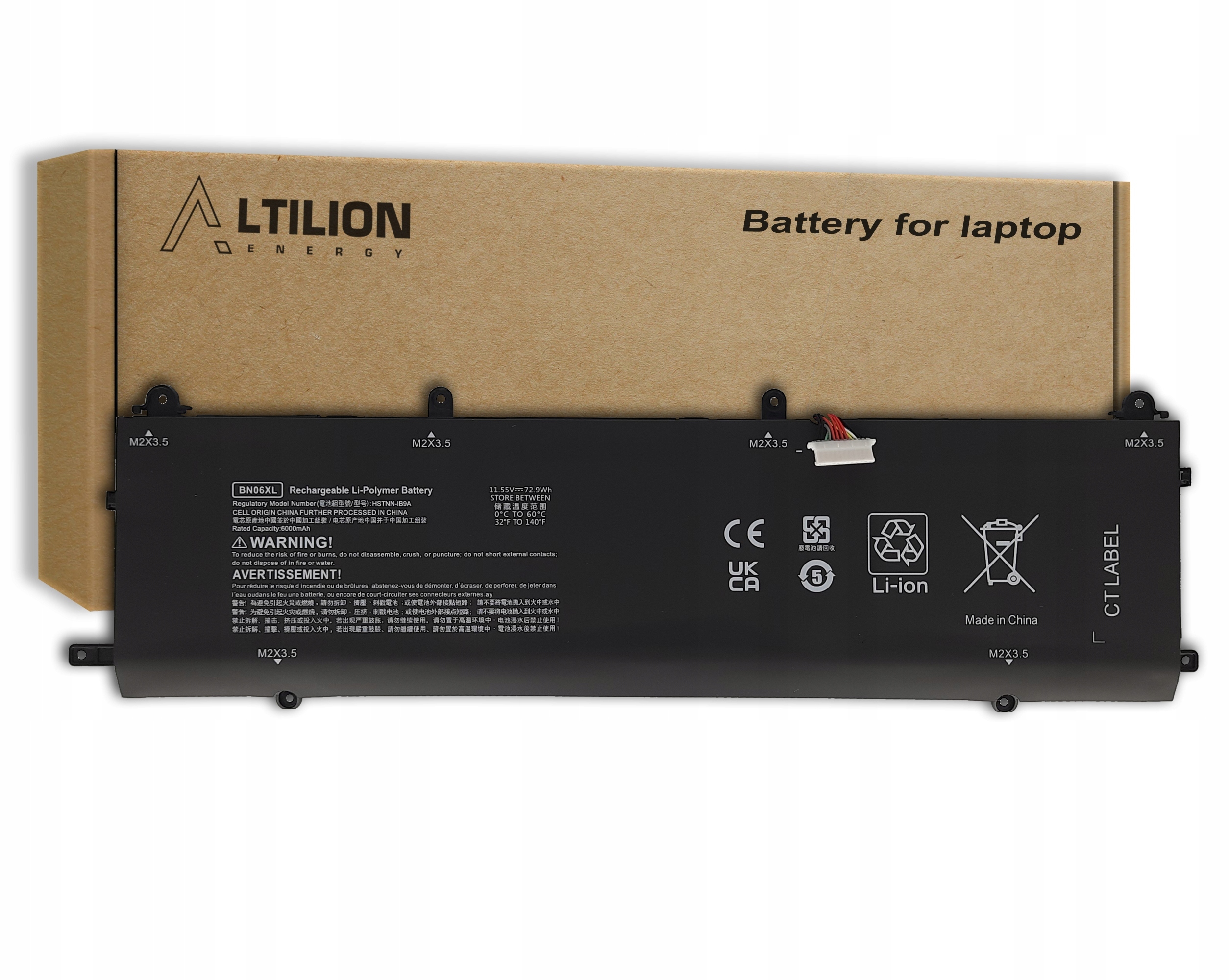 Batéria BN06XL BNO6XL HSTNN-IB9A pre Hp Spectre x360 15-EB