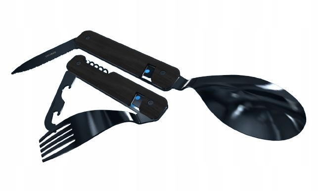 Akinod Multifunkční Příbory 13H25 Black Mirror Ebene