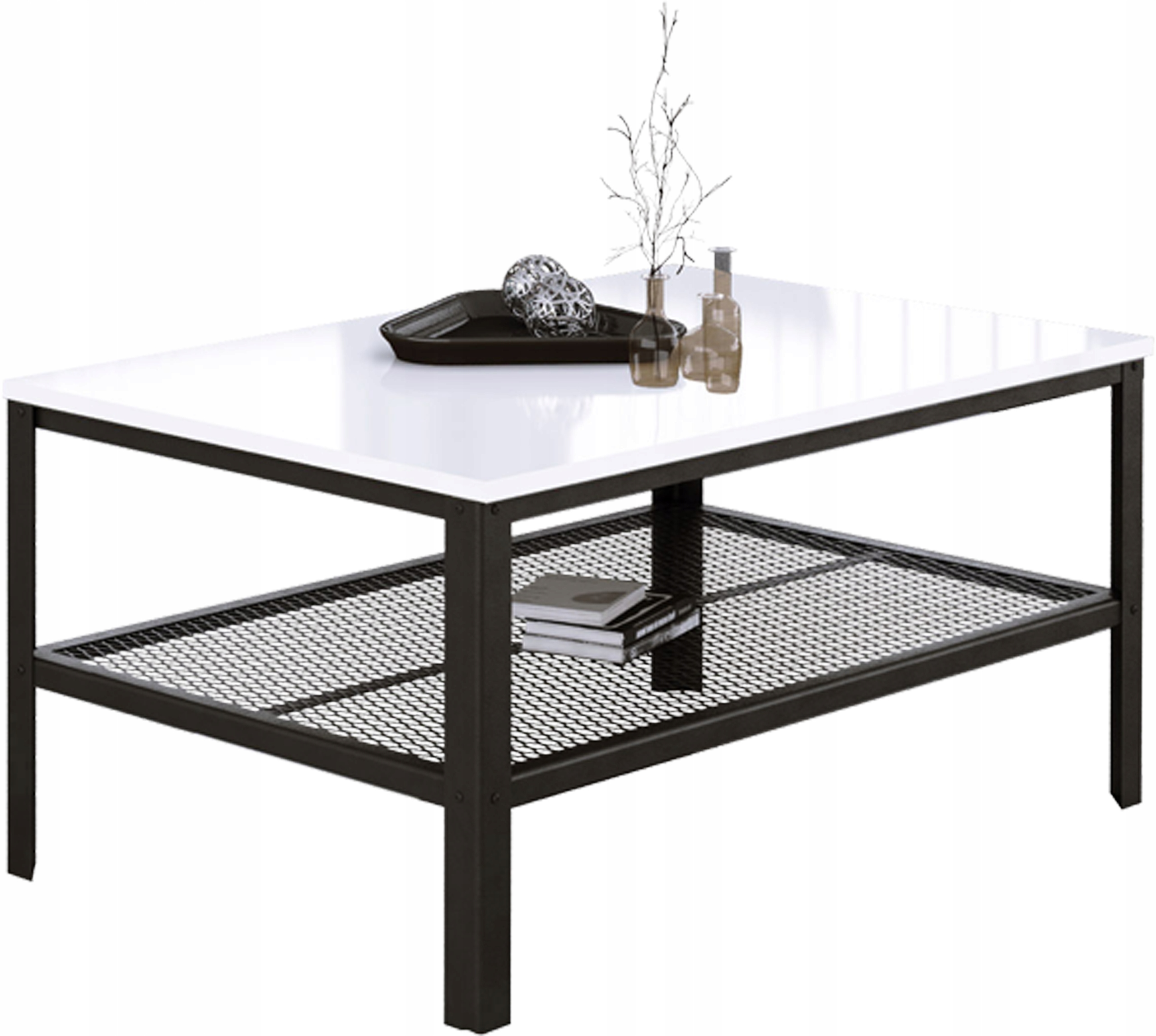 

Stolik Skręcany Ława Loft Industrial Czarny Bp