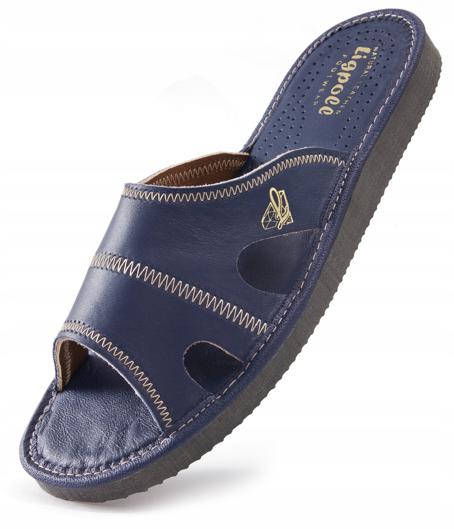 

Kapcie Męskie Skórzane, Pantofle Domowe Ligpoll