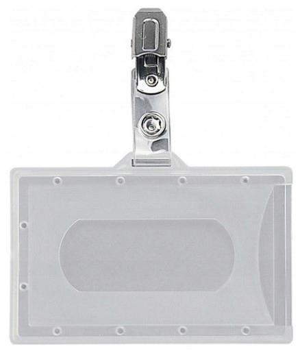 

Identyfikator z klipsem holder 10 szt