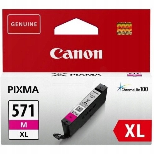 Inkoust Canon (CLI-571M XL/0333C001) purpurový 10,8 ml/680 stran