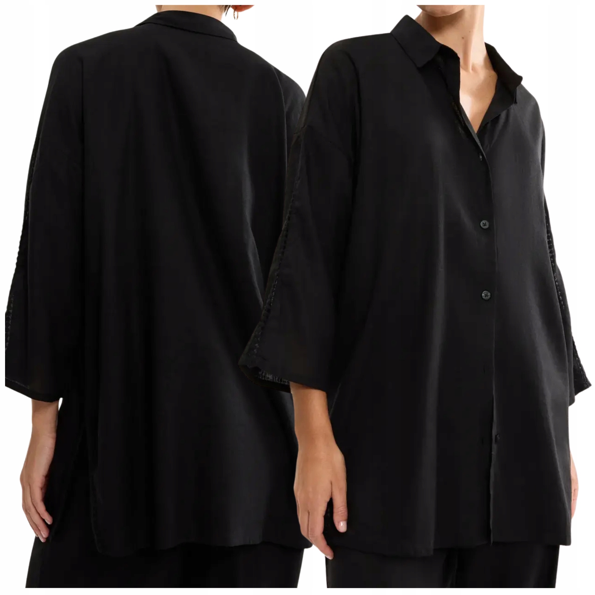 Oversize košile volná lněná pohodlná Triumph Summer Wear Boyfriend 42