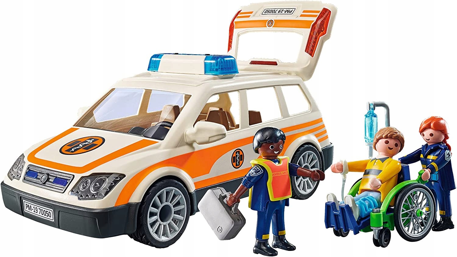PLAYMOBIL SAMOCHÓD POGOTOWIA RATUNKOWEGO 71037 EAN (GTIN) 4008789710376