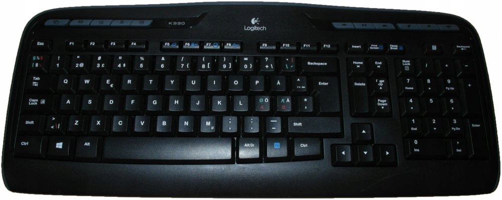 Zestaw bezprzewodowy Logitech klawiatura i mysz