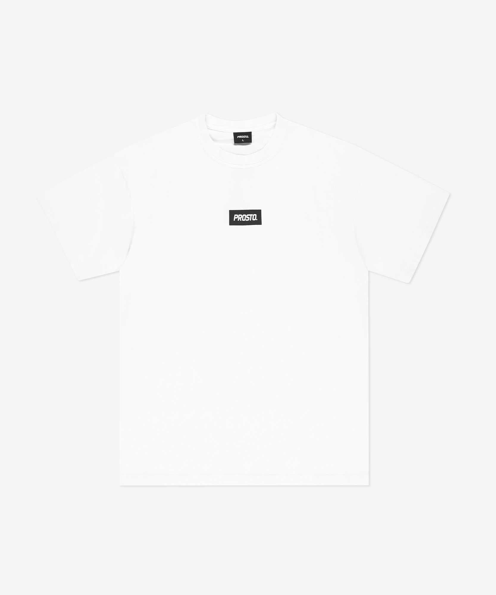 Pánské bílé tričko Prosto Box M