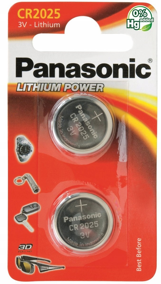 

Bateria litowa CR2025 3V /blister 2szt./
