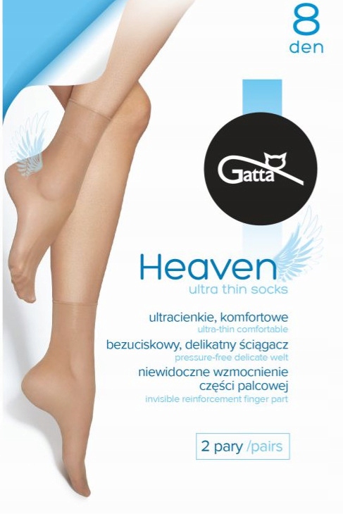 

Gatta skarpetki damskie Heaven 8DEN daino 2 pary