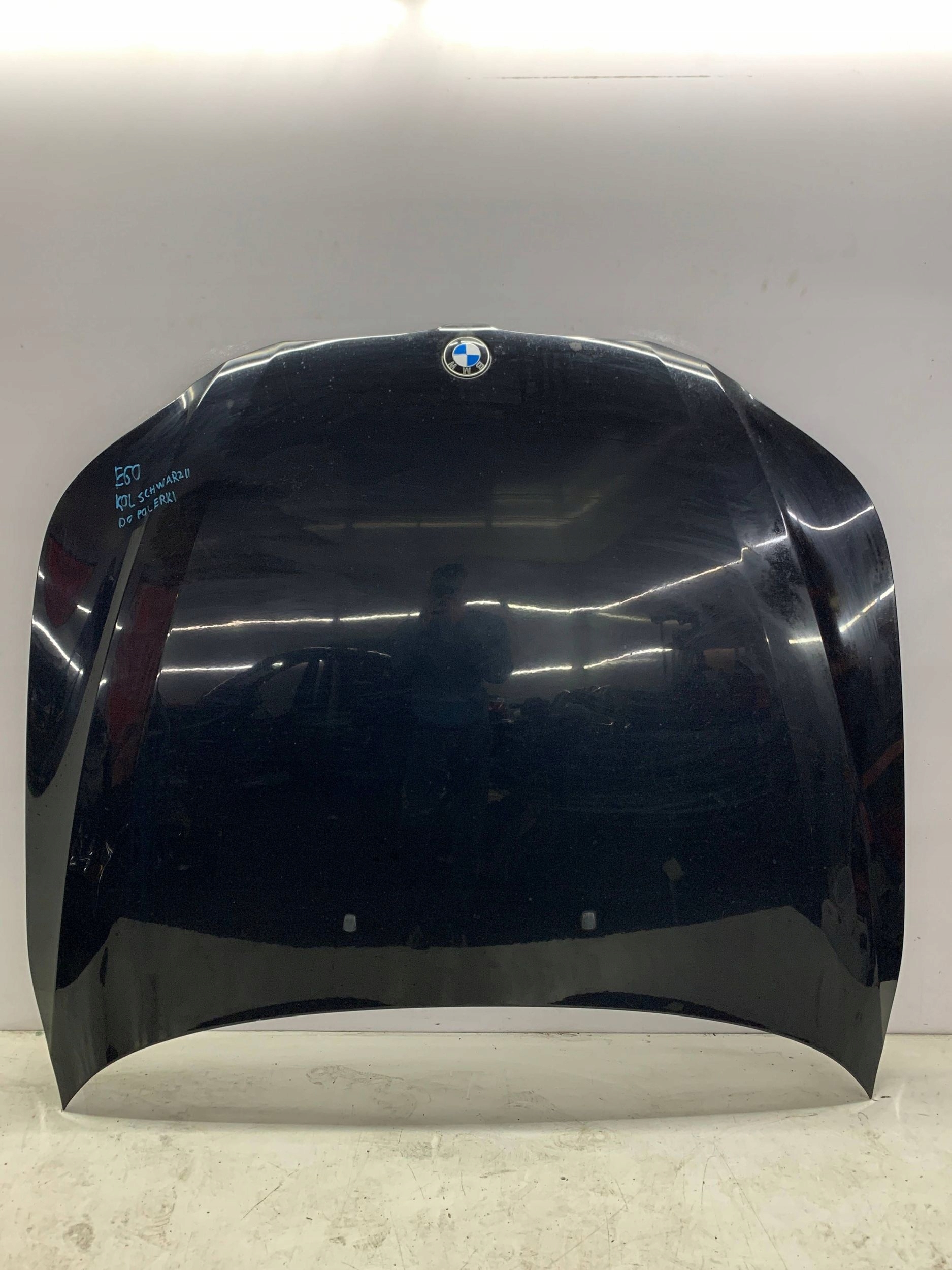 bonnet BMW E60 (2003-2010) colour SCHWARZ 2