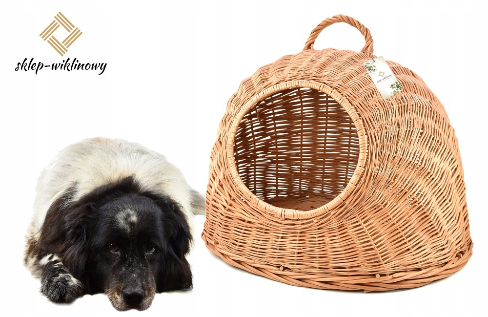 Pelíšek Proutěná bouda pro kočky nebo psa 60 cmXXL