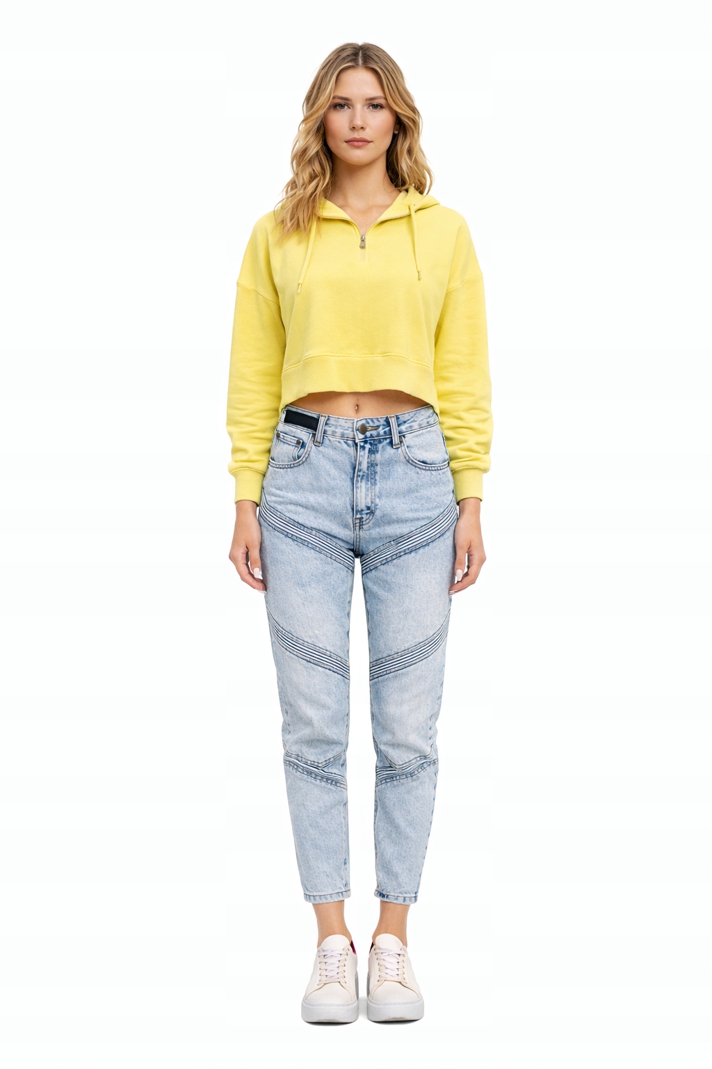 Pinko Dámské Mom Džíny Se Zeštíhlujícími Lampasy 40 I4C