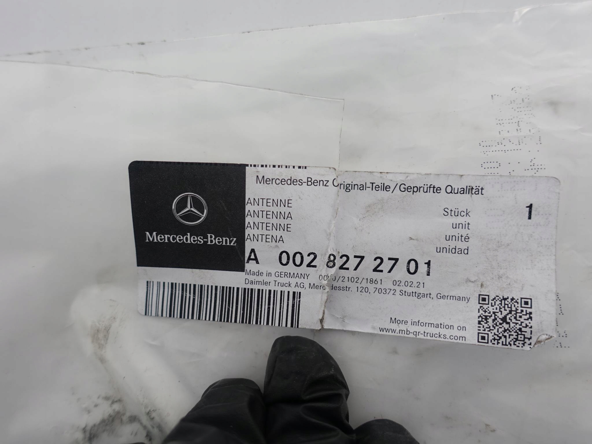MERCEDES CÂBLAGE ANTENNE WIFI BLUETOOTH
