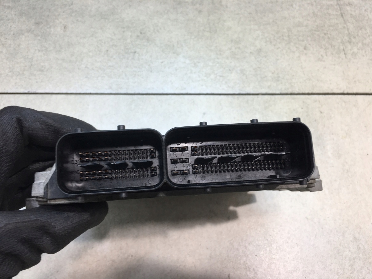 control unit of the engine LANCIA YPSILON II 1.3 JTD 55195819