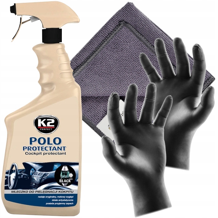 K2 Polo Protectant Black Mat 770ML- Do Kokpitu ReM