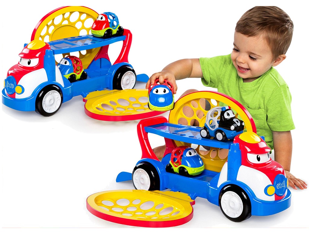 Oball Laweta z samochodzikiem Go Grippers DUMEL Bohater brak