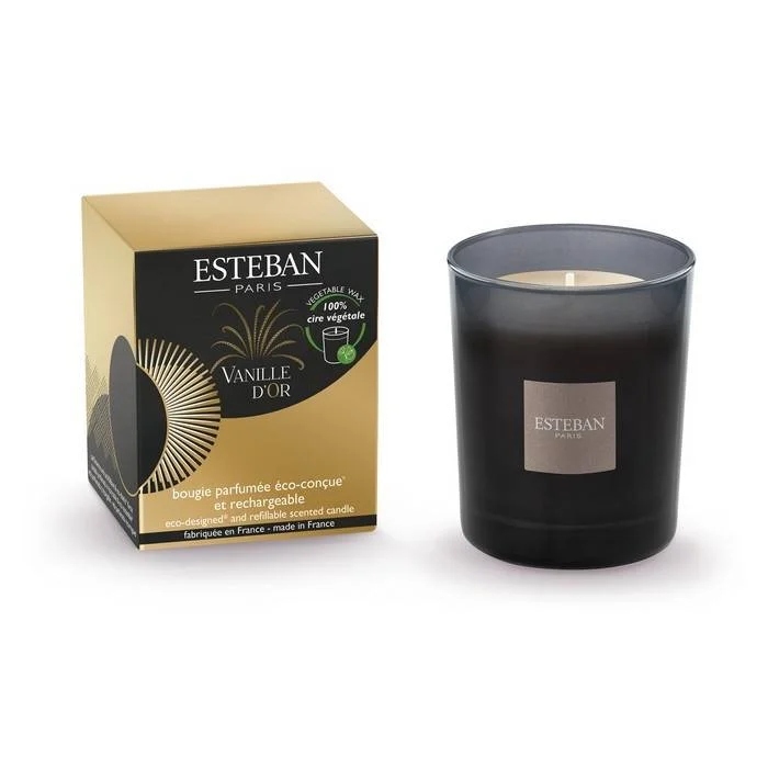 Esteban Paris Vonná svíčka 180 g Vůně Vanille d'Or