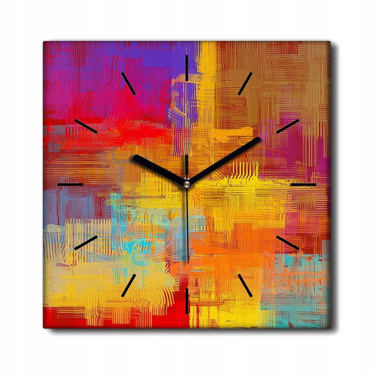 

Zegar na ramie nowoczesny Abstrakcja Sztuka 30x30