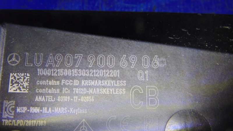 running board STARTOWY control unit 2.0CDI MERCEDES SPRINTER W910 W907 18-25R