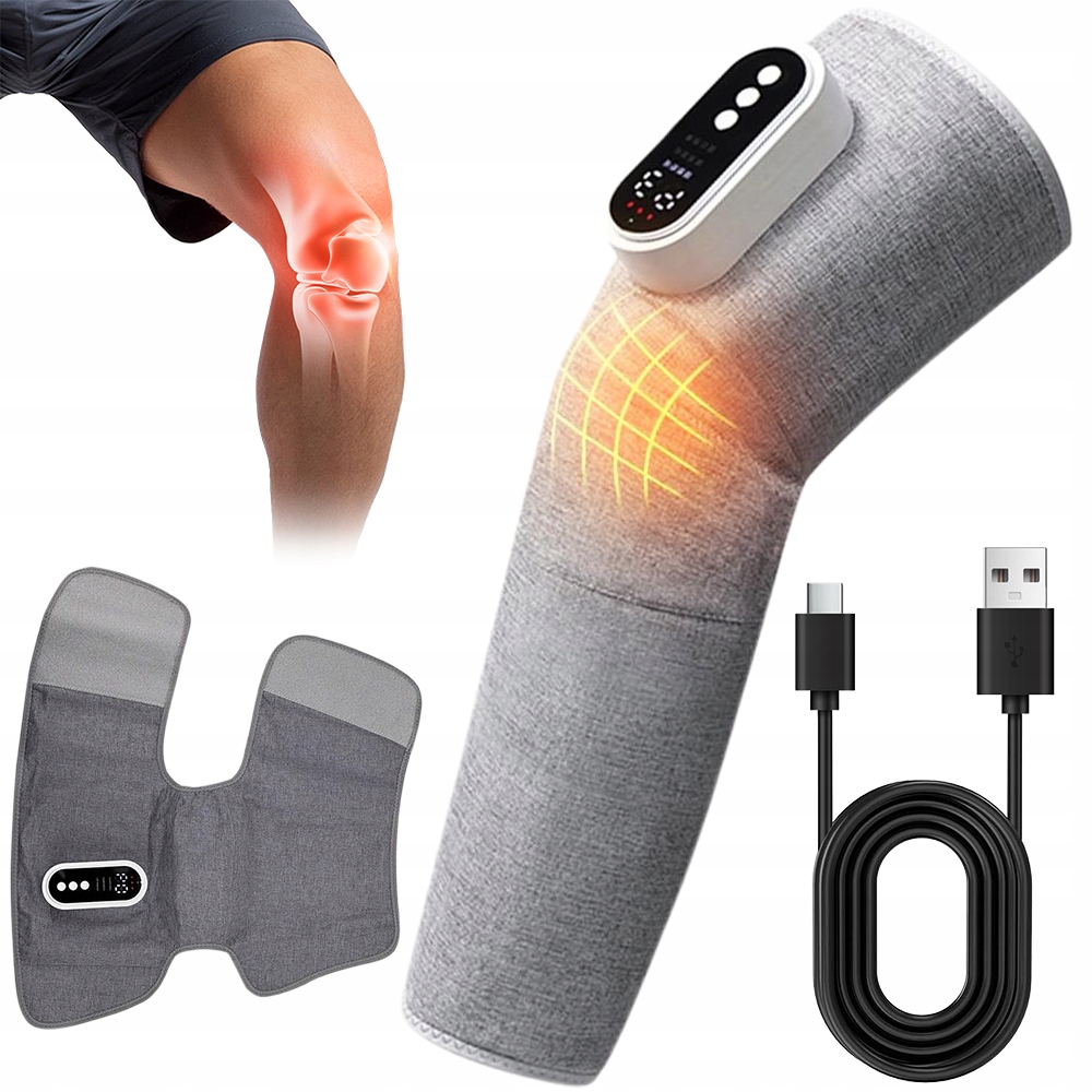 Masażer nóg Lower Leg K2009 z podgrzewaniem 3 tryby 2000 mAh