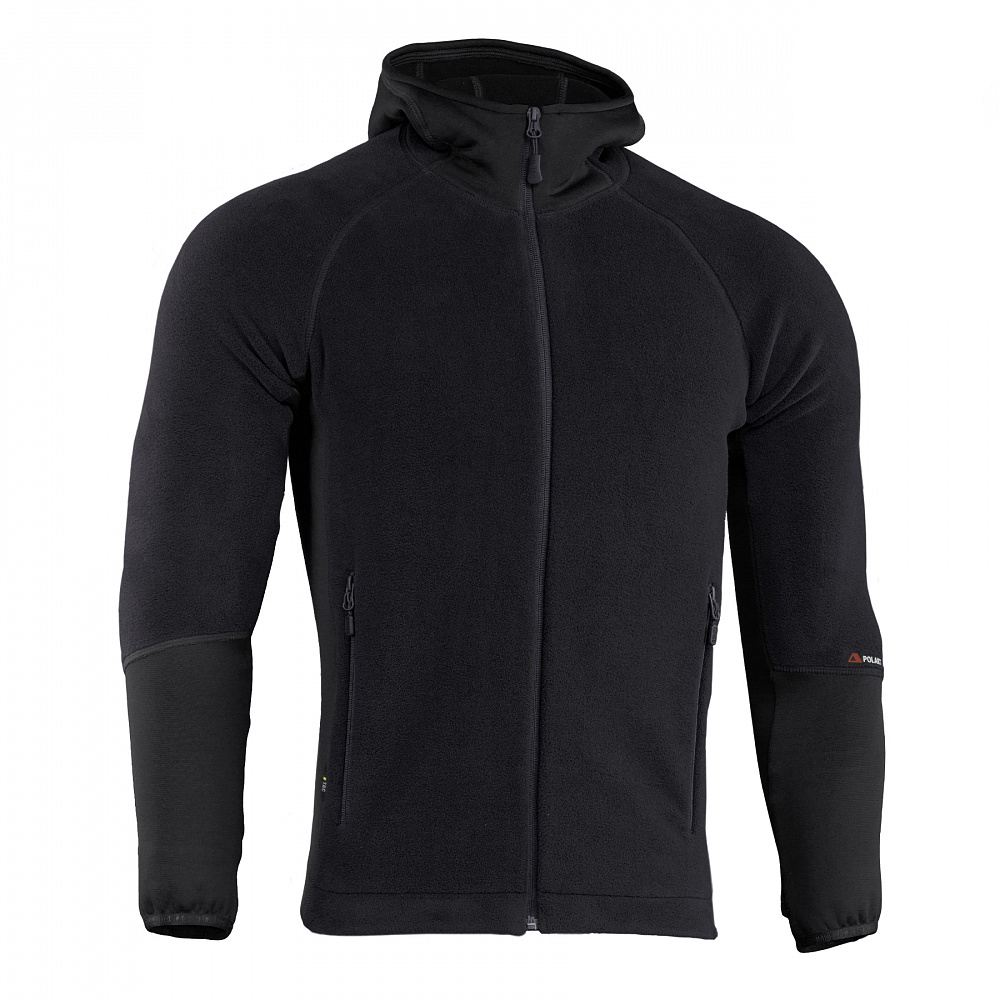 M-Tac Bluza Polarowa Polar Męska Hoodie Polartec Sport Black S