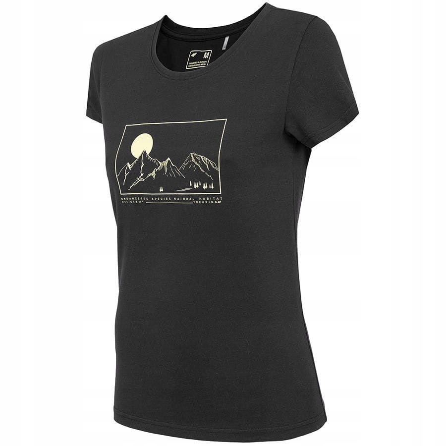 

T-Shirt 4F H4L22-TSD065 22S - Grafitowy; Xs