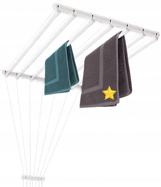 Levně Sušák Mars 7 tyčí, délka 150 cm