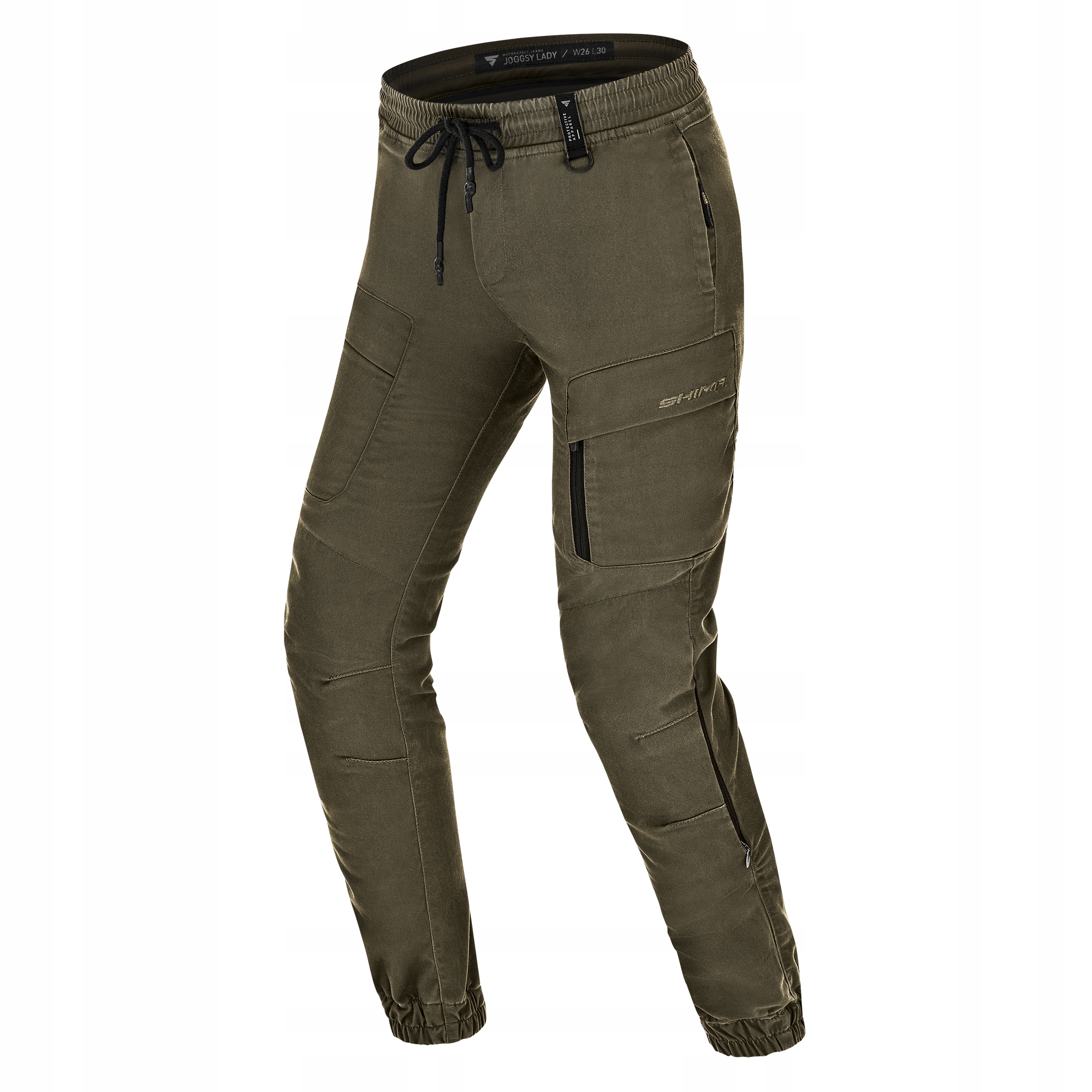 Motocyklové nohavice Shima Joggsy Lady Khaki 30 Bimoto