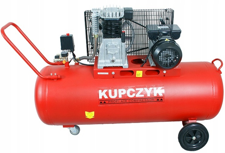 Kompresor Sprężarka Kupczyk 150L KK 400/150 354L/m Zasilanie sieciowe