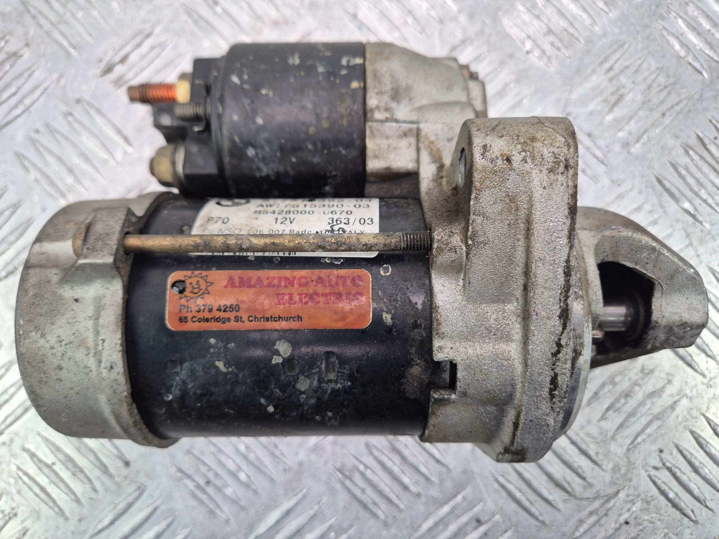 BMW 5 E60 E61 530i starter 7515390 M54B306S3