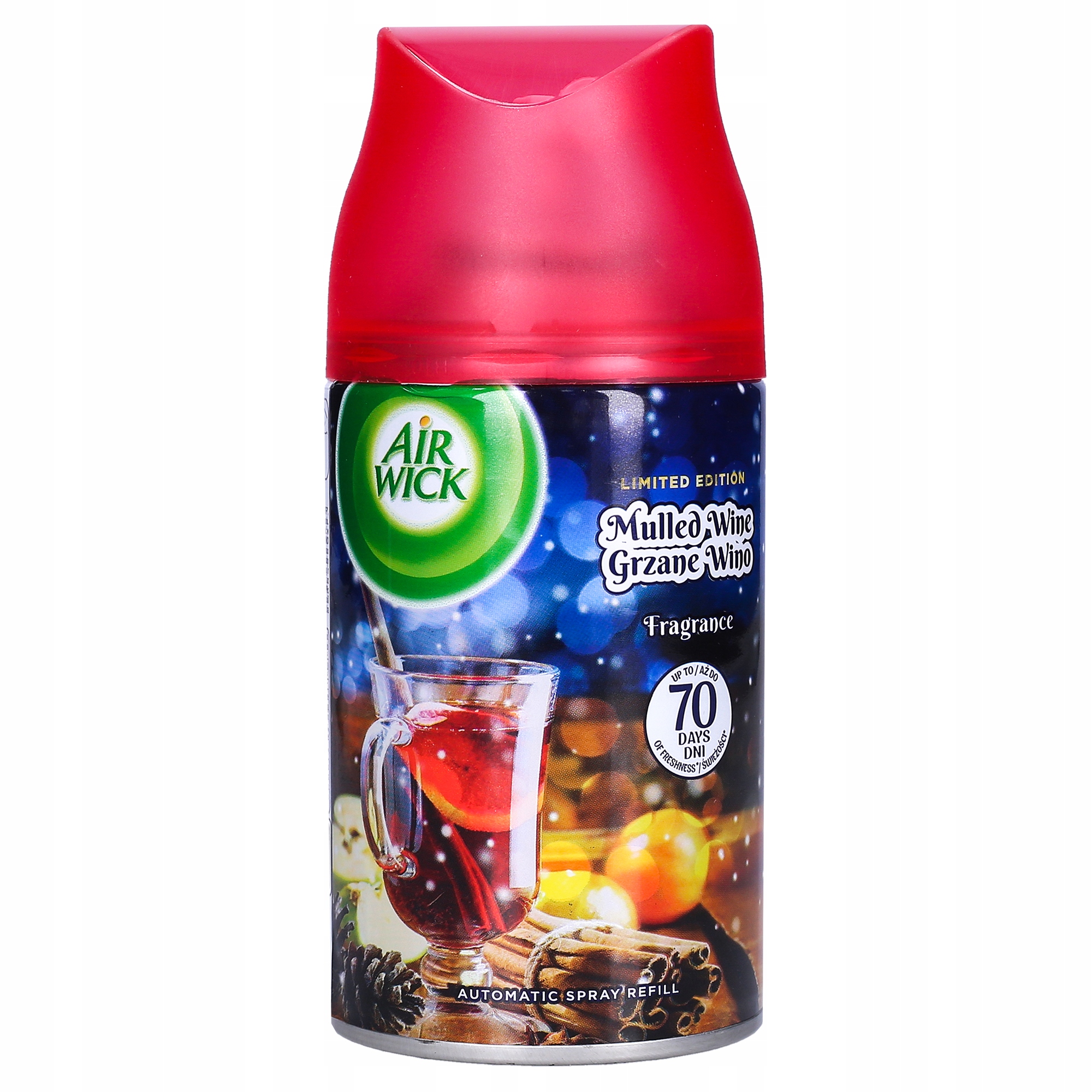 4x Air Wick Freshmatic náplň do osvěžovače svařeného vína 250 ml