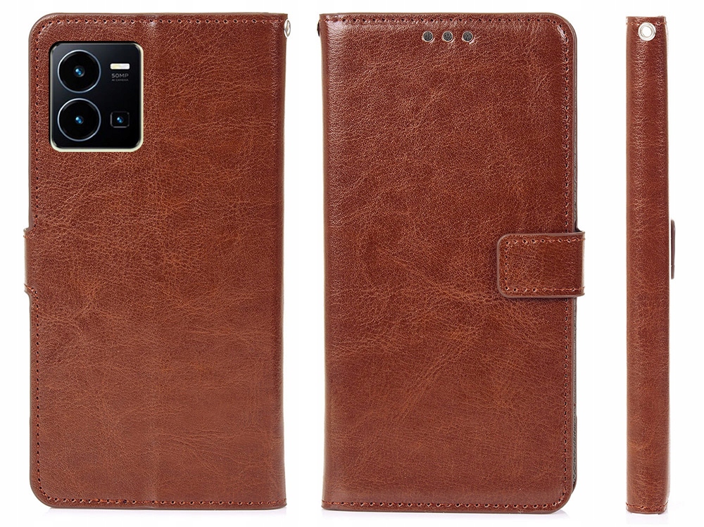 

Etui Portfel Do Vivo Y35 Y22 Y22s Szkło
