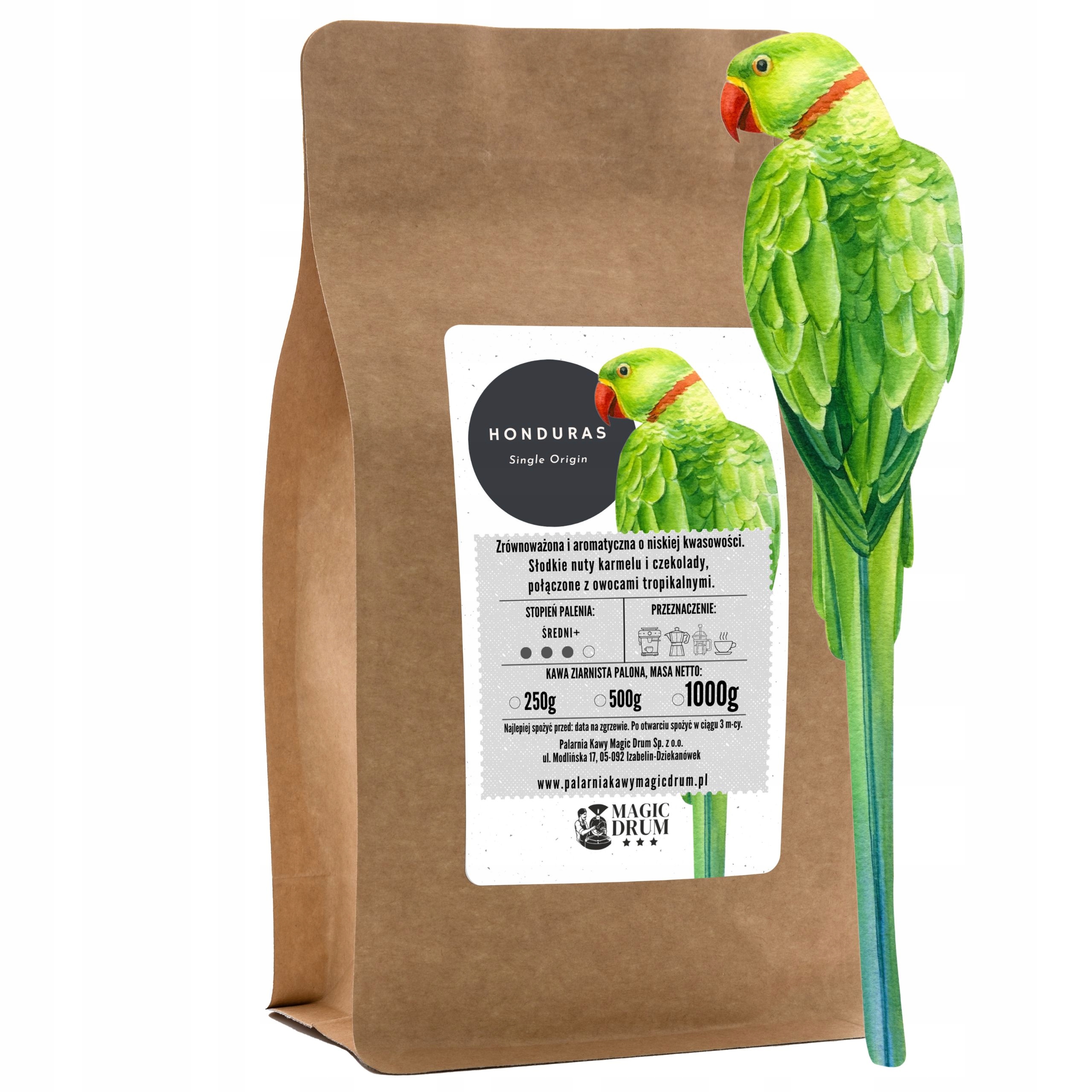 Levně Mletá káva Honduras 1 kg čerstvě pražená arabika