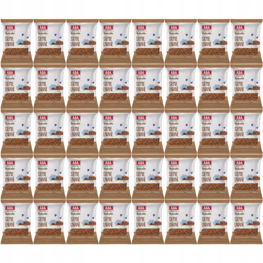 Levně Aga Holtex Lněné semínko 200g Sušené ovoce x 40 kusů