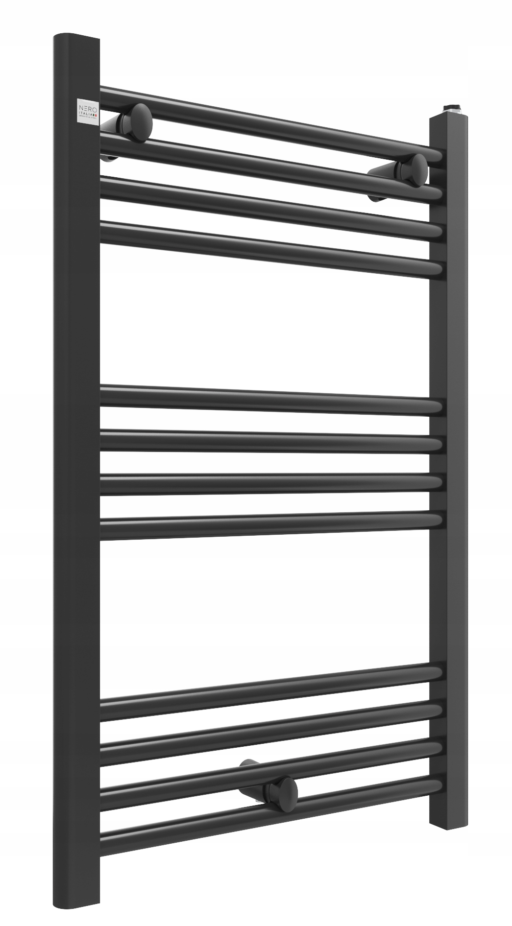 Kúpeľňový Ohrievač Čierny 50/80 cm Radiátor Moderný Puerto