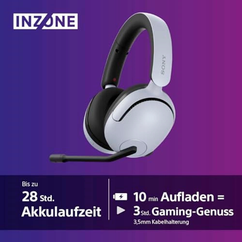SONY INZONE H5 Wireless Gaming Headset 360 Sound for PC & PS5 Słuchawki — miniatura 5