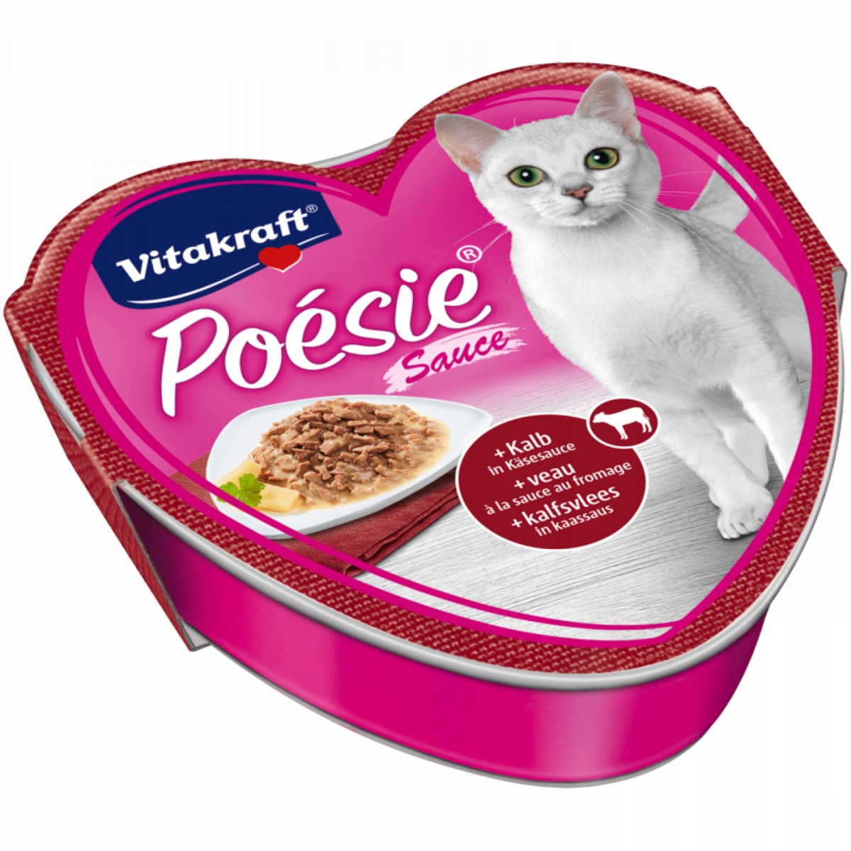 

Vitakraft Poesie Sos cielęcina/ser 85g dla kota