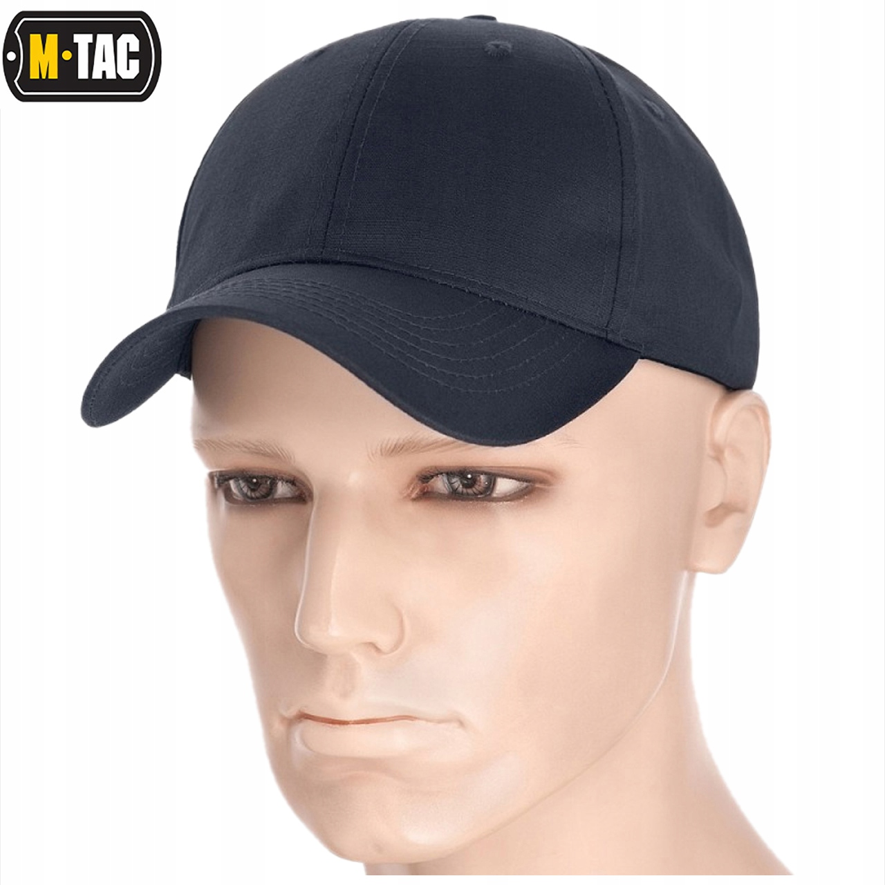 Czapka z Daszkiem Męska Bejsbolówka M-Tac Rip-Stop Wodoodporna Grey S/M Rozmiar S/M